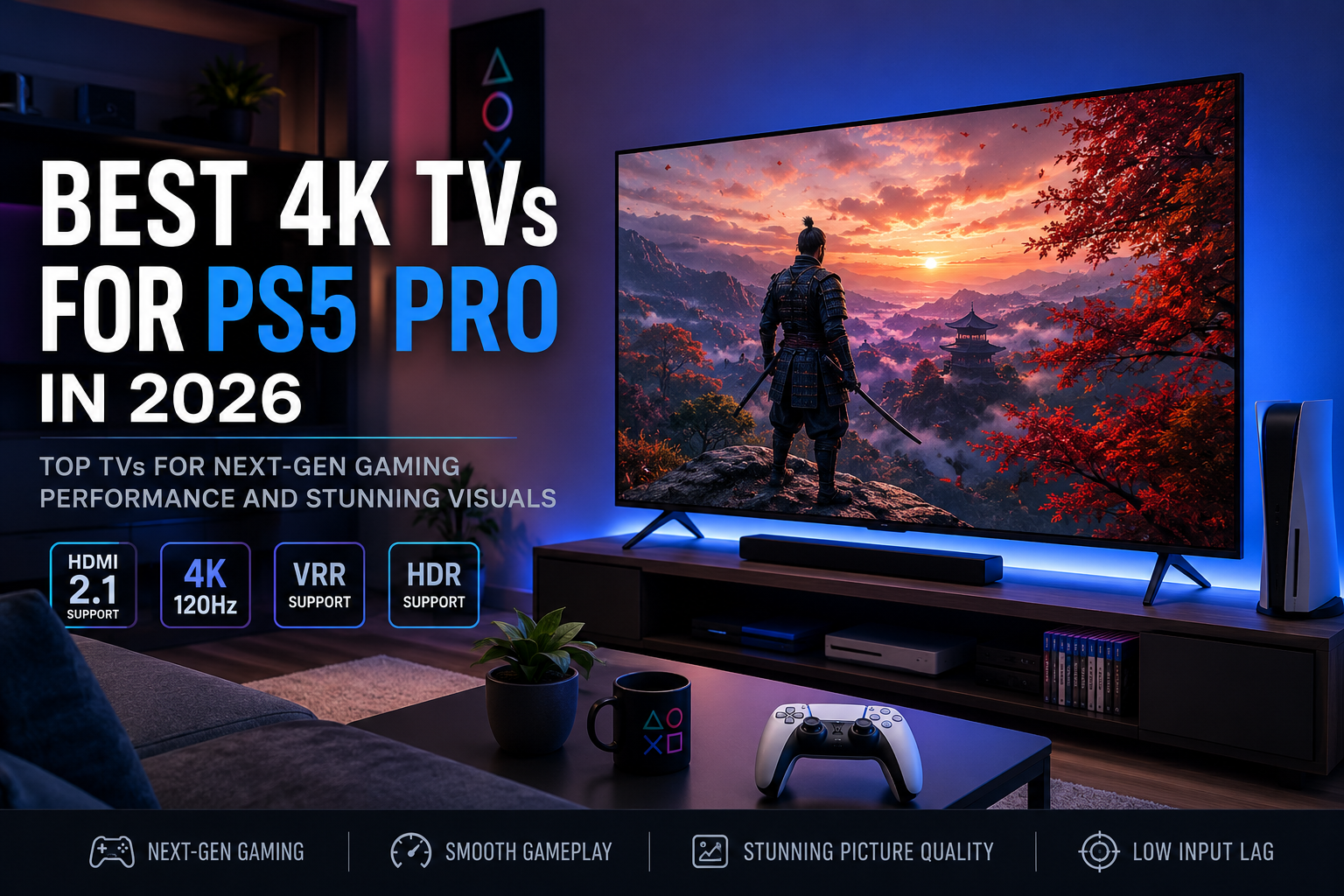 Best 4K TVs for PS5 Pro in 2026