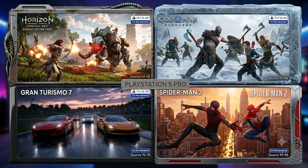 Best PS5 Pro Enhanced Games in 2026